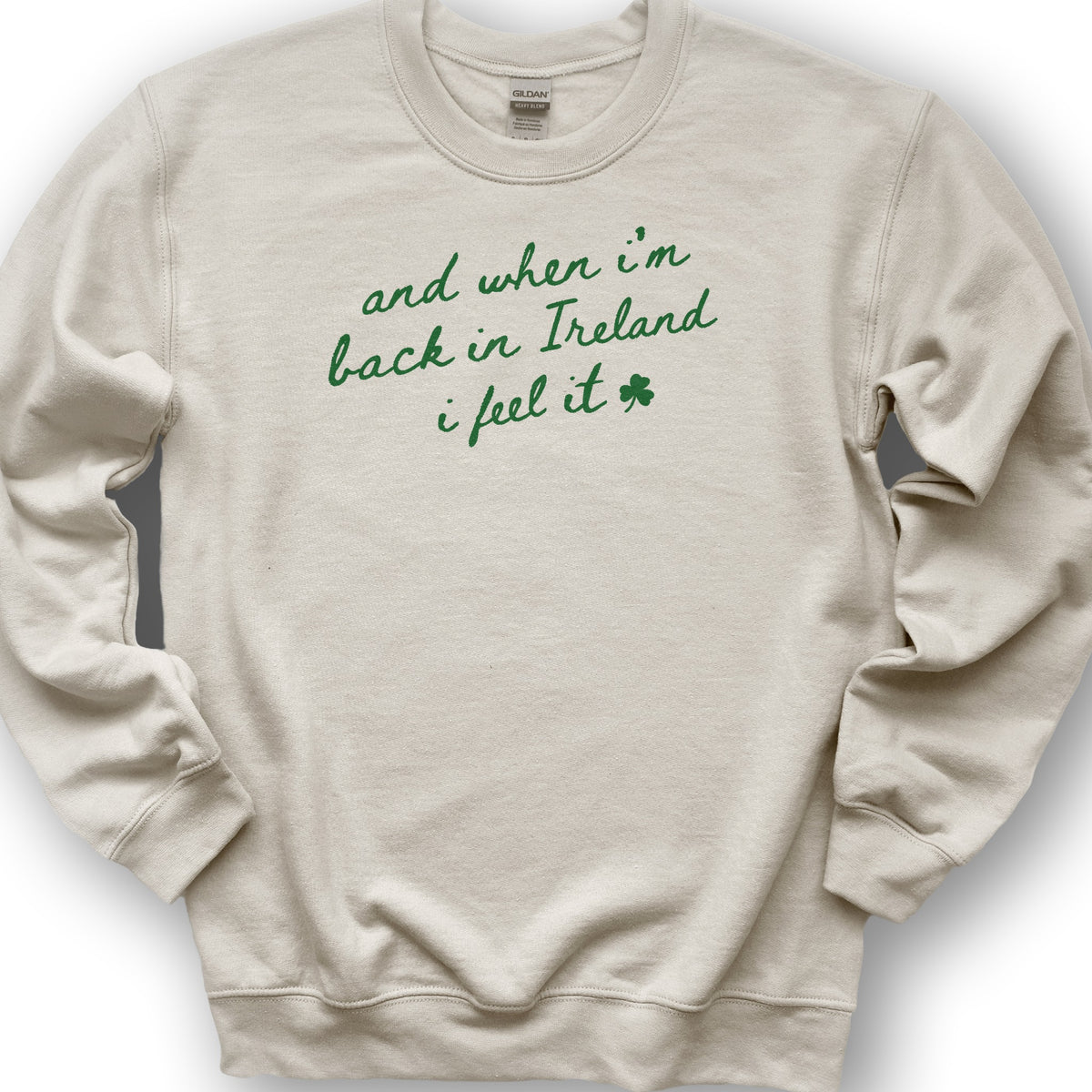 Back In Ireland Sweatshirt - Sand