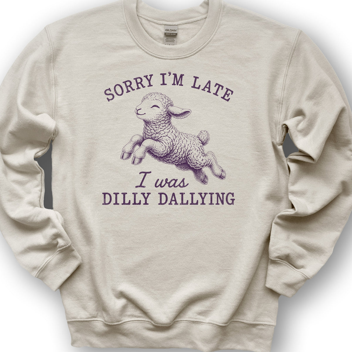 Dilly Dallying Sweatshirt - Sand