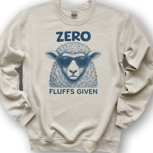 Zero Fluffs Given Sweatshirt - Sand