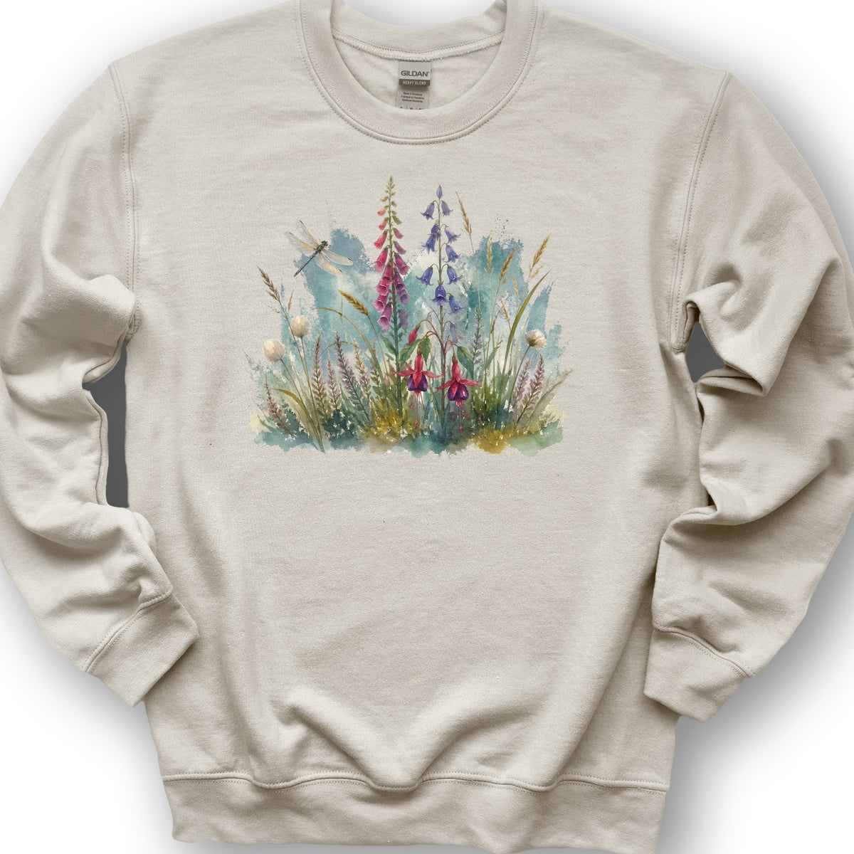 Wild Bloom Garden Sweatshirt - Sand