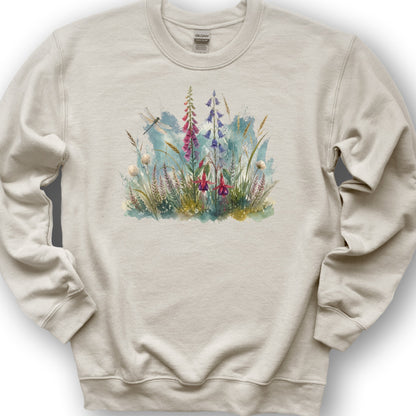 Wild Bloom Garden Sweatshirt - Sand