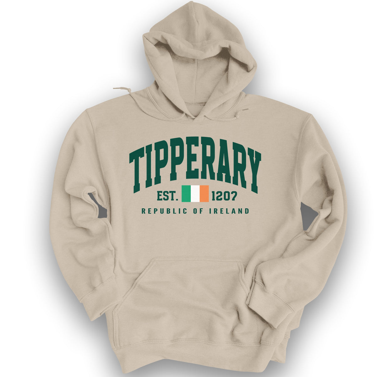 Tipperary Varsity Hoodie - Sand