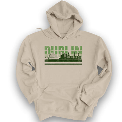 Dublin Stripes Hoodie - Sand