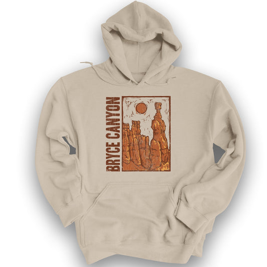 Bryce Canyon Hoodoo Hoodie - Sand