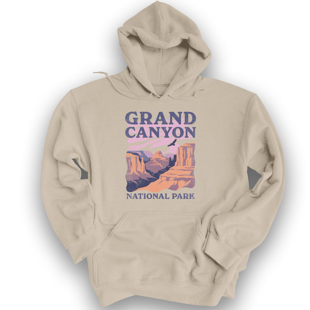 Grand Canyon Pastels Hoodie - Sand