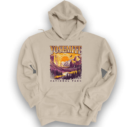 Yosemite Purple Haze Hoodie - Sand