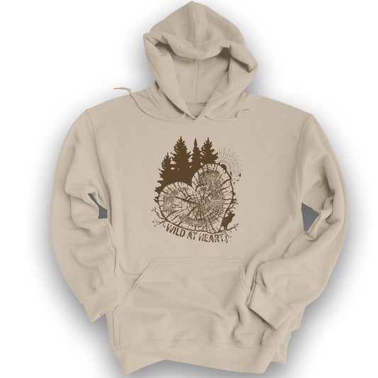 Wild At Heart Hoodie - Sand