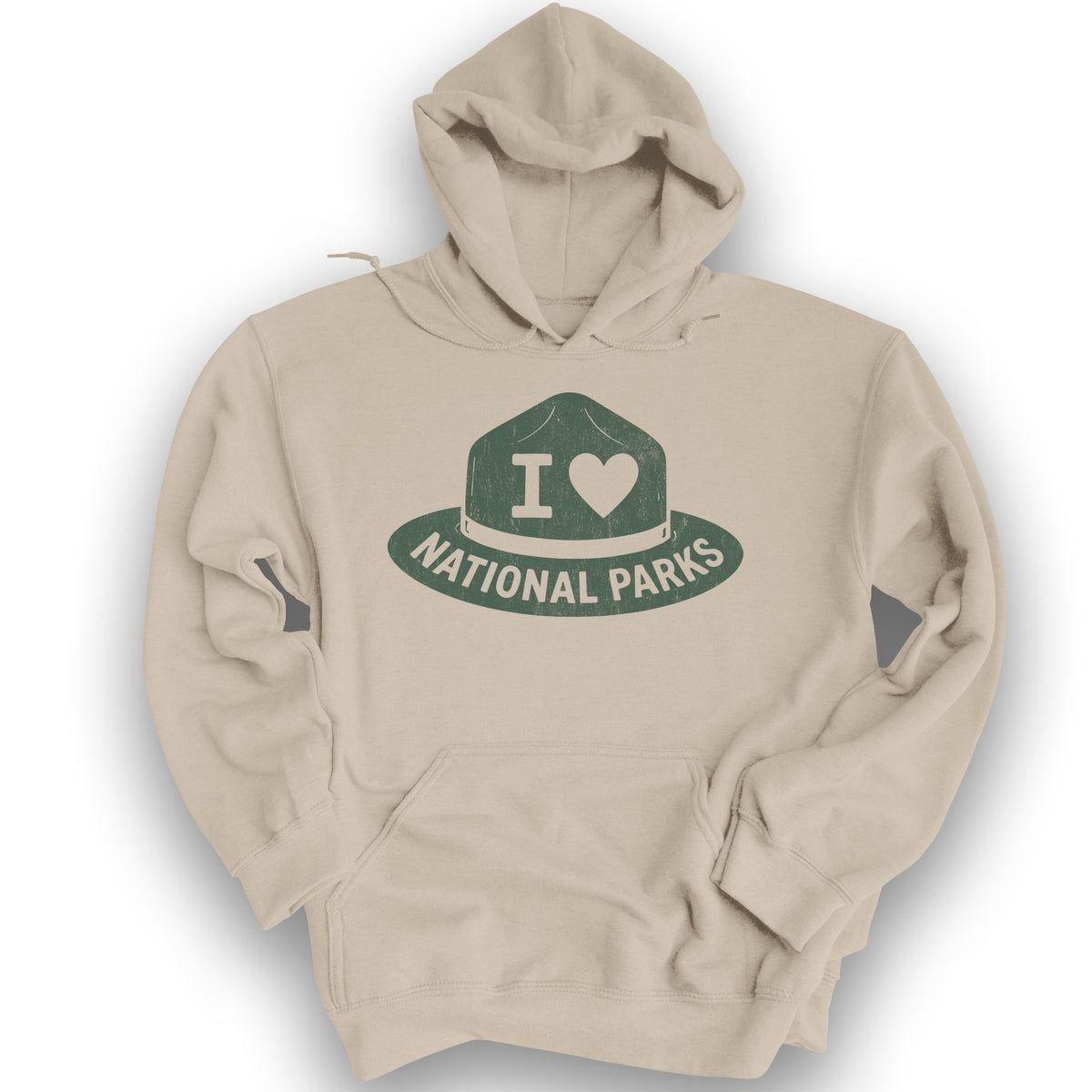 Parks Ranger Hat Hoodie - Sand
