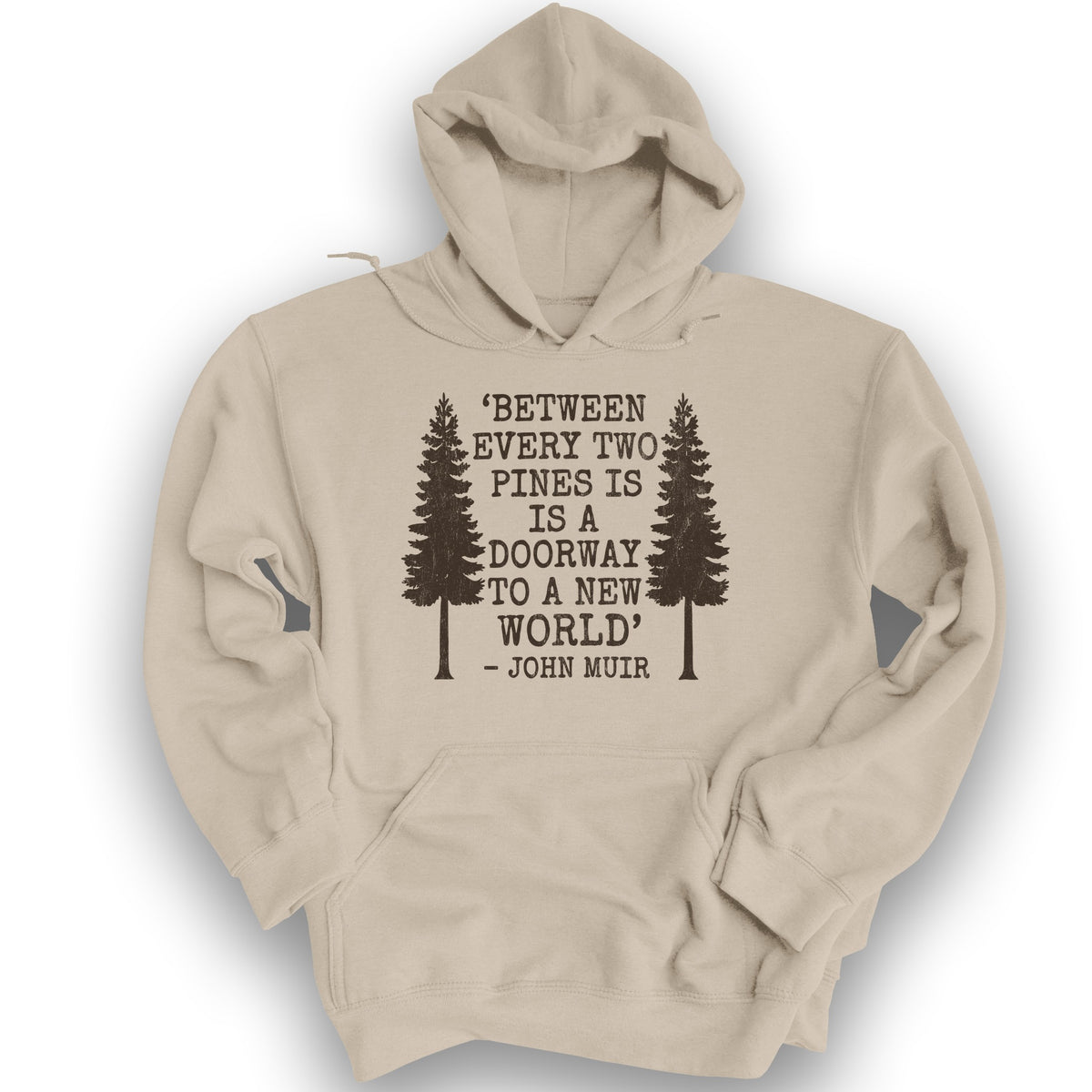 Between Two Pines Hoodie - Sand