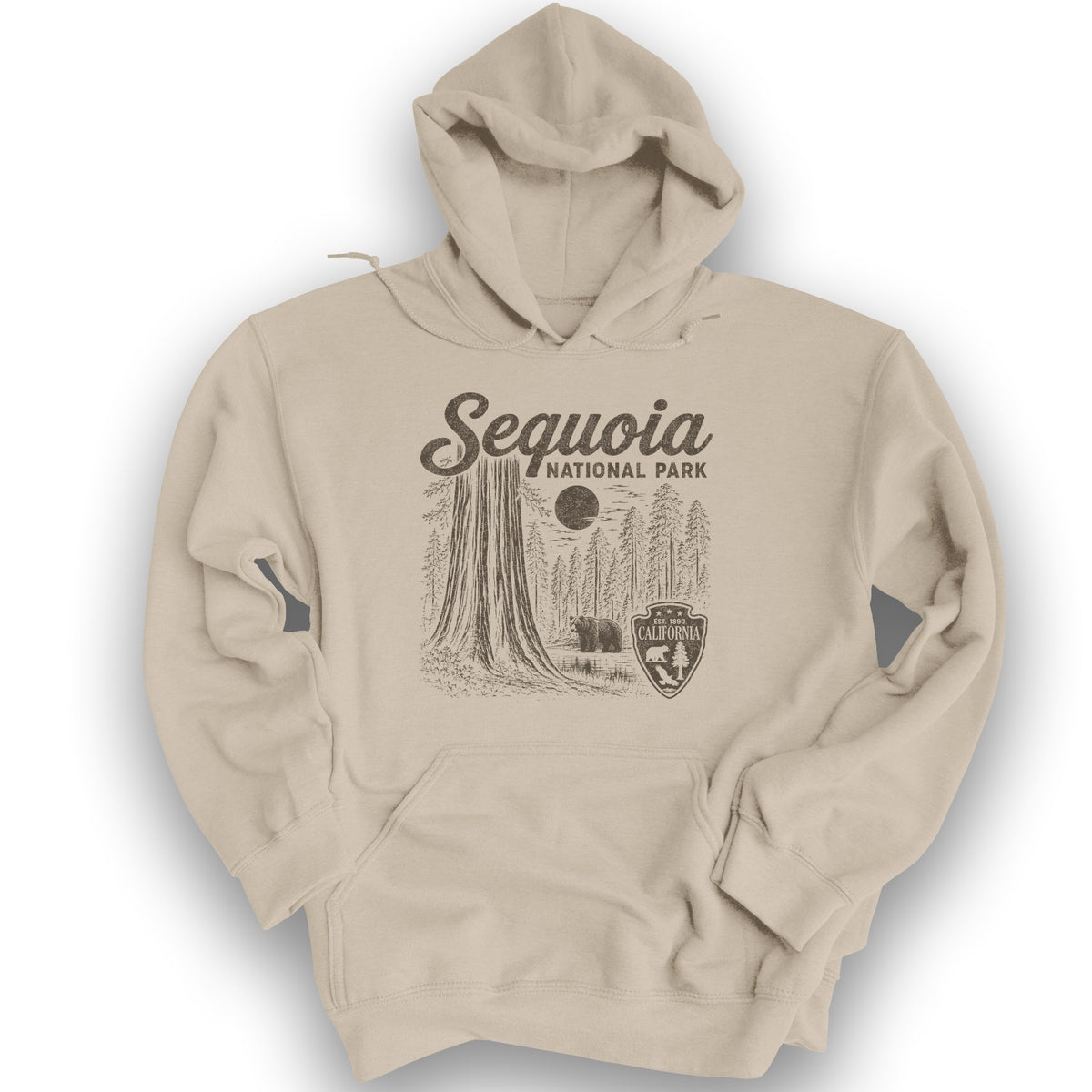 Sequoia Vintage Sketch Hoodie - Sand