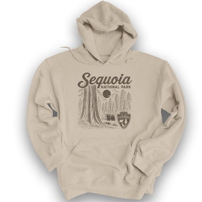 Sequoia Vintage Sketch Hoodie - Sand