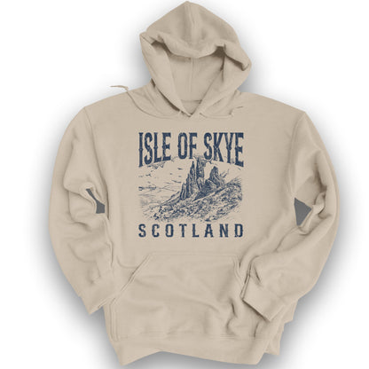 Isle of Skye Sketch Hoodie - Sand