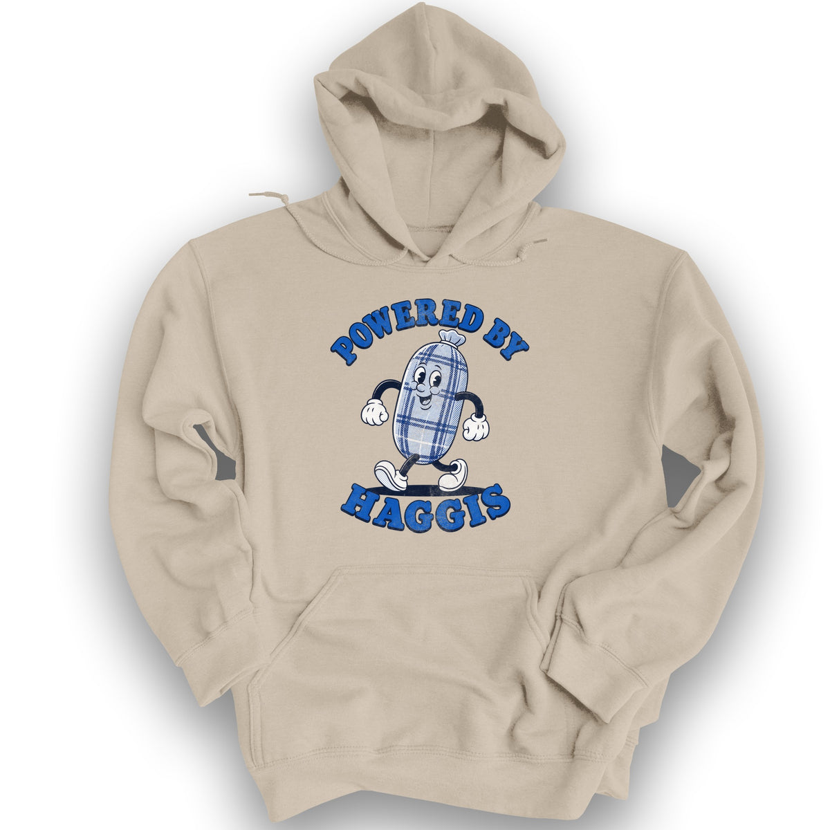 Powered By Haggis Hoodie - Sand