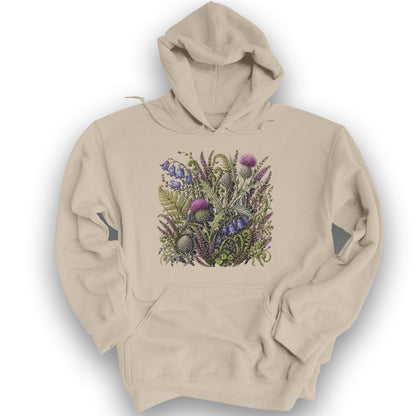 Wild Thistles Hoodie - Sand
