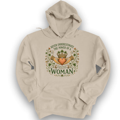 Celtic Woman Power Hoodie - Sand