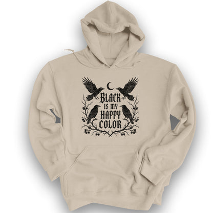 Crow Happy Color Hoodie - Sand