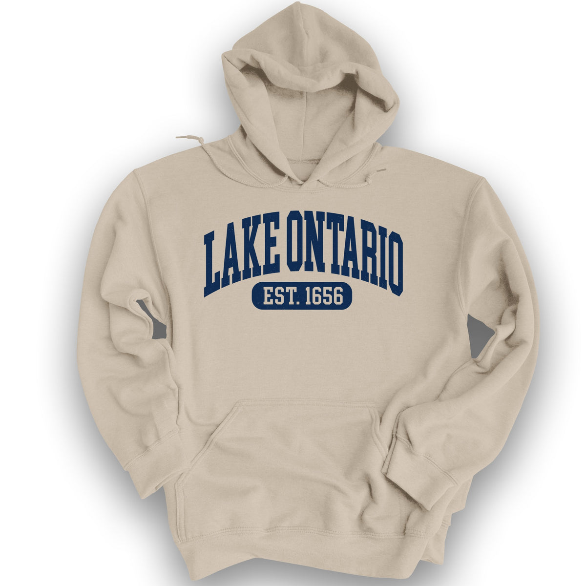 Lake Ontario Varsity Hoodie - Sand