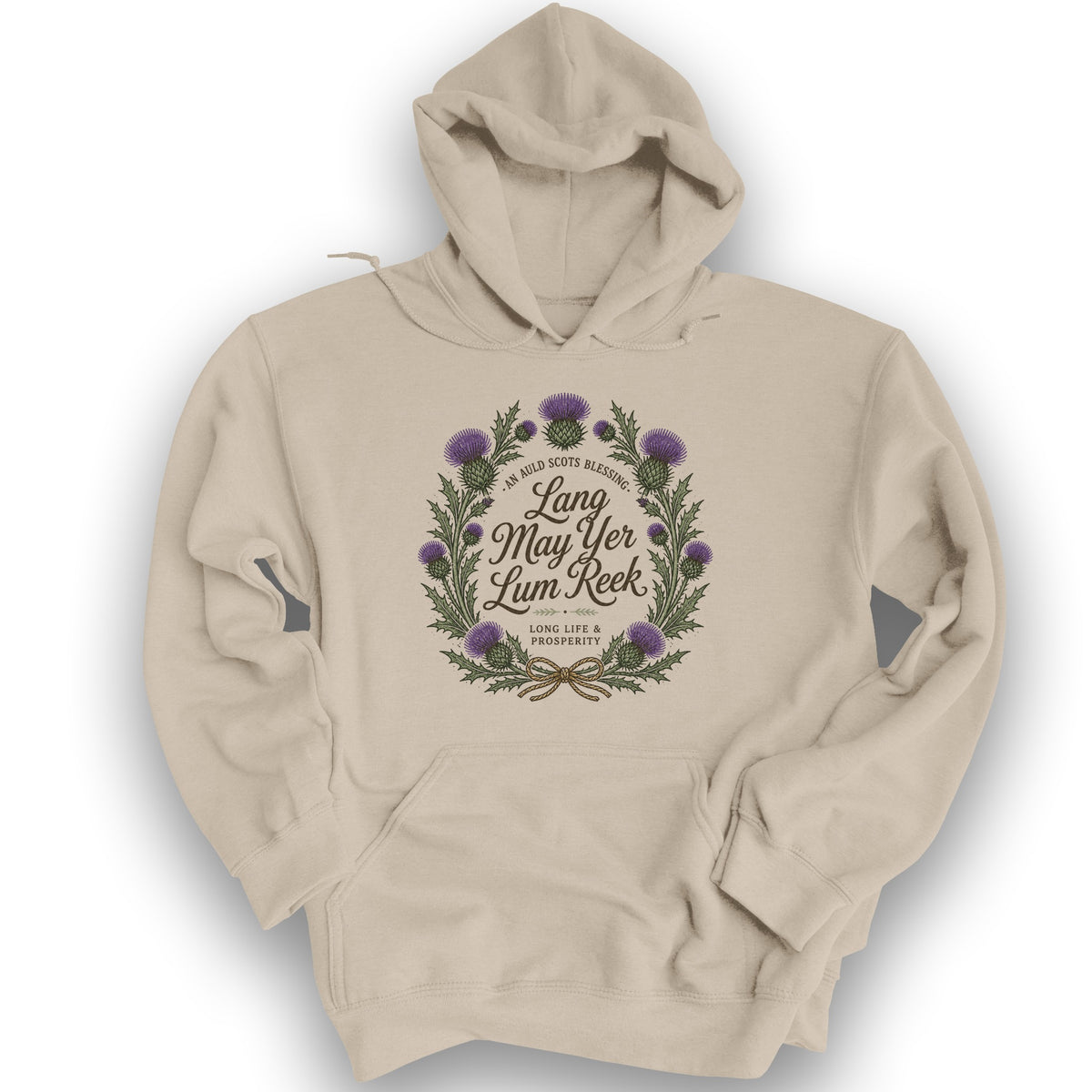 Lang May Yer Hoodie - Sand