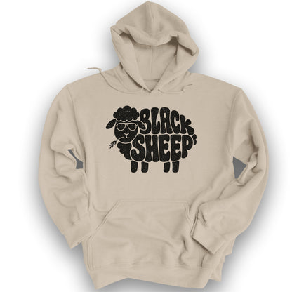 Black Sheep Text Hoodie