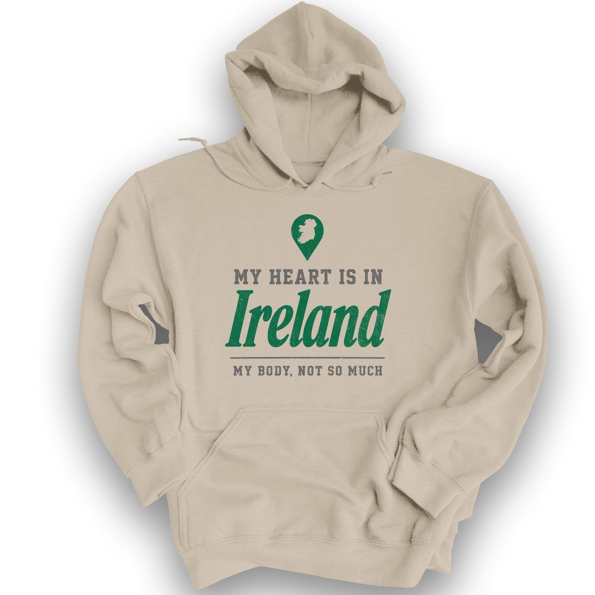 Heart Ireland Location Hoodie