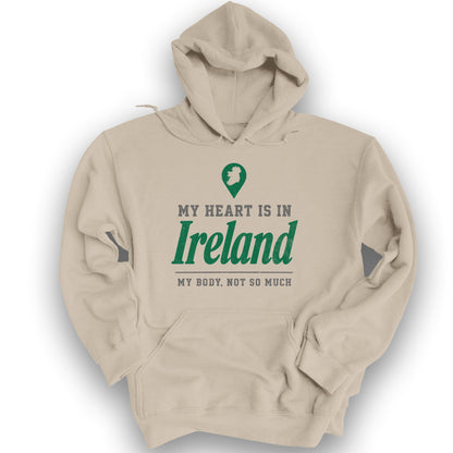 Heart Ireland Location Hoodie