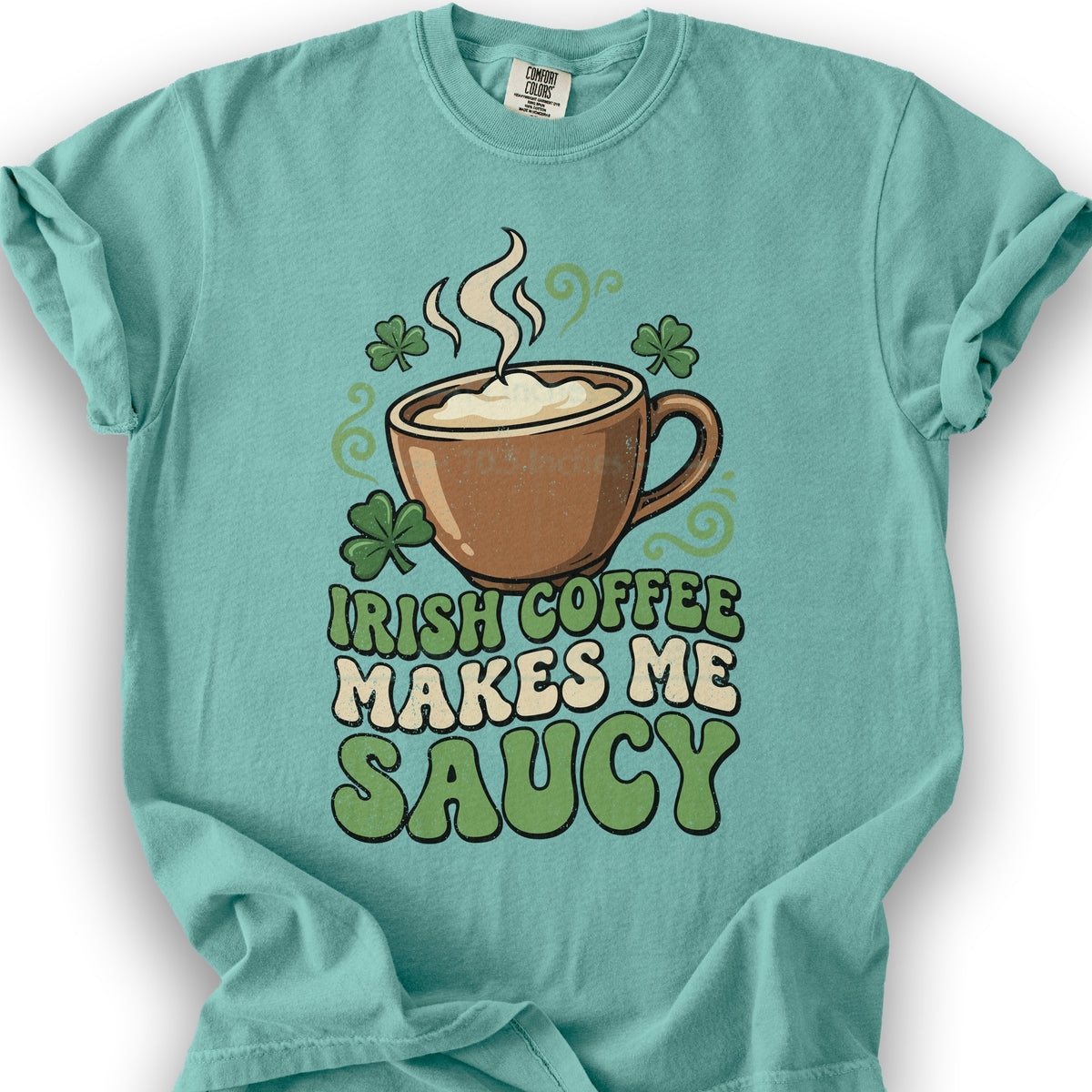 Irish Coffee T-Shirt - Seafoam
