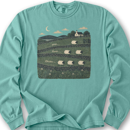Ireland Sheep Count Long Sleeve Shirt