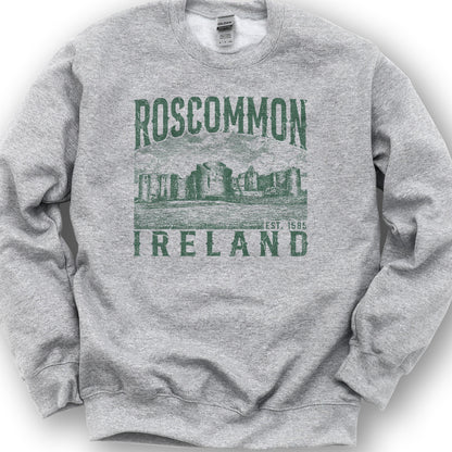 Roscommon Ireland Sweatshirt - Sport Grey