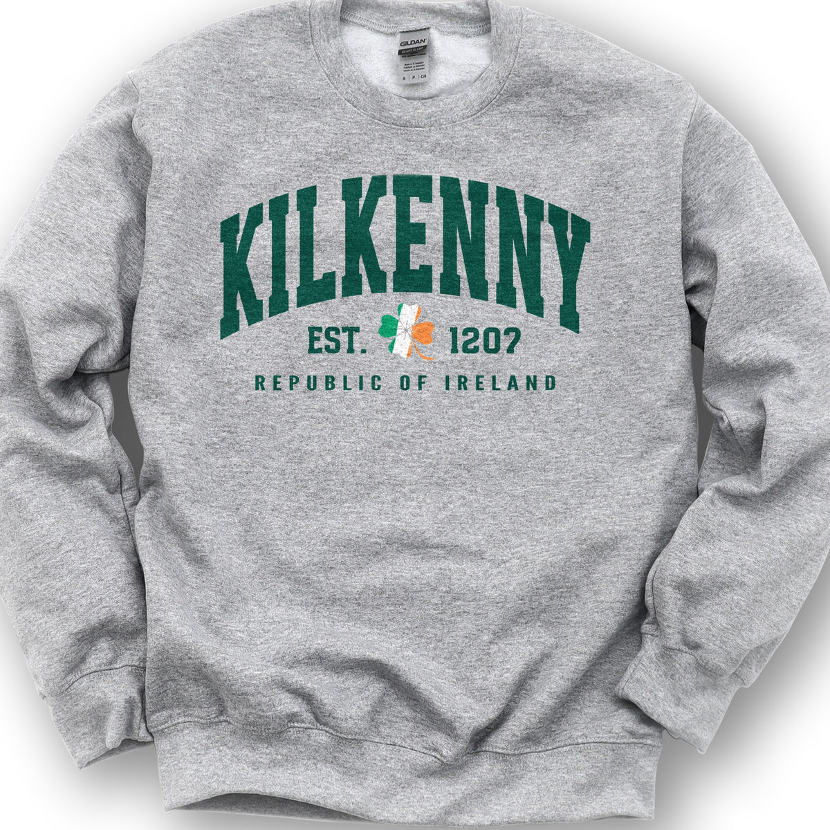 Kilkenny Varsity Flag Sweatshirt - Sport Grey