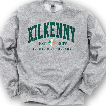 Kilkenny Varsity Flag Sweatshirt - Sport Grey