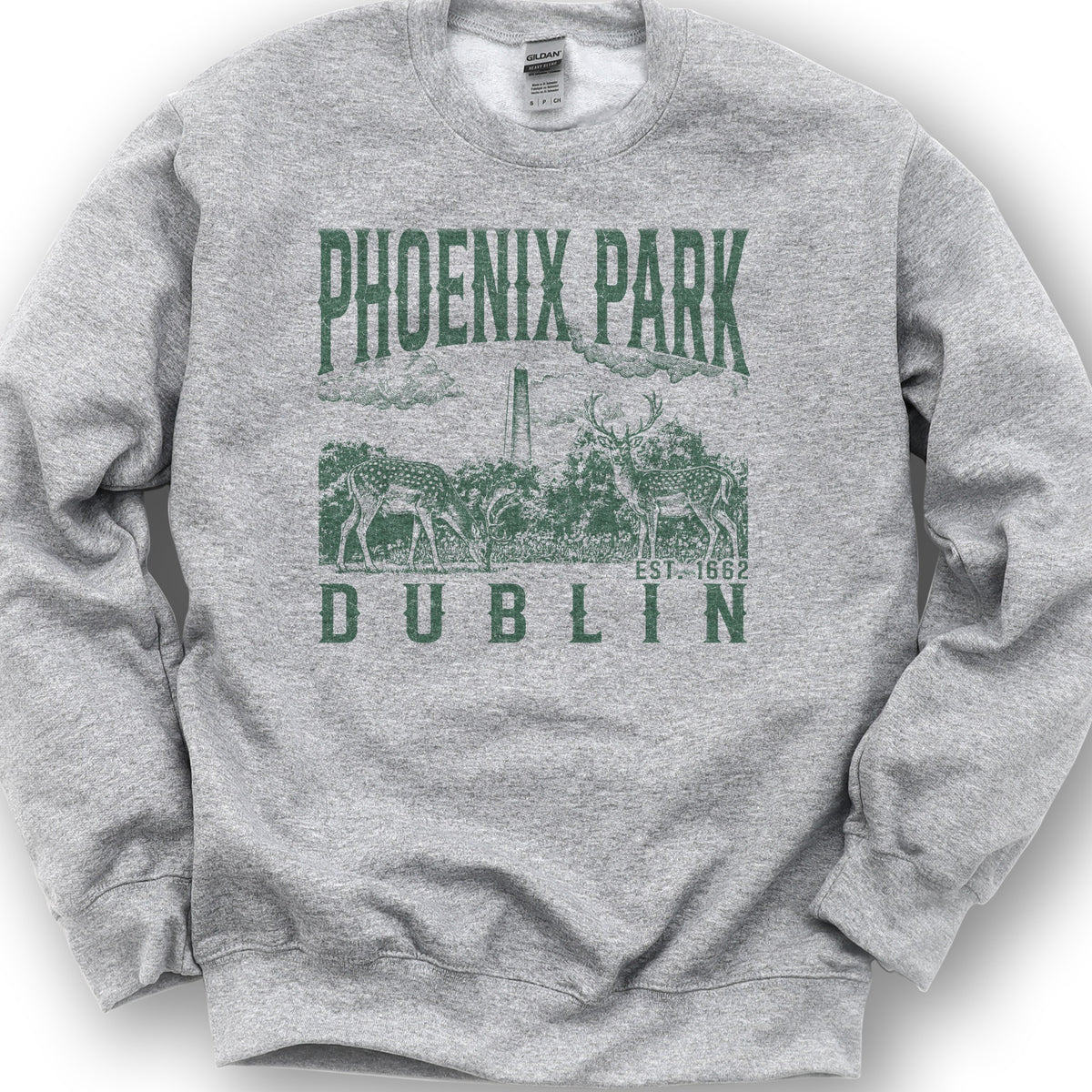 Phoenix Park Dublin Sweatshirt - Sport Grey