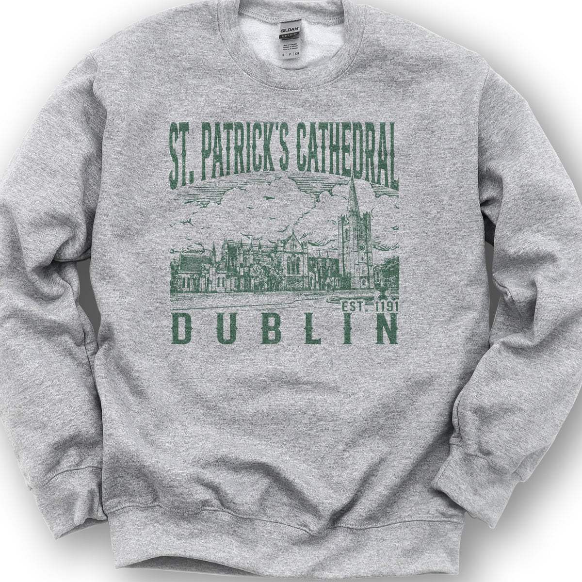 St. Patrick's Dublin Sweatshirt - Sport Grey