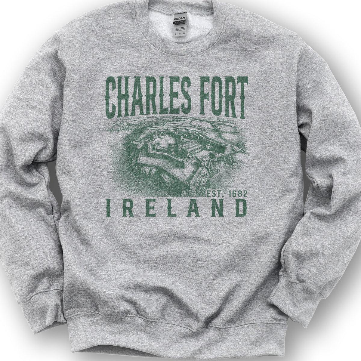 Charles Fort Ireland Sweatshirt - Sport Grey