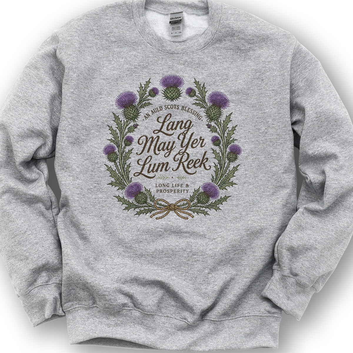Lang May Yer Sweatshirt - Sport Grey