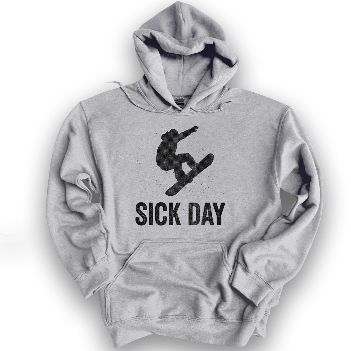 Sick Day Snowboard Hoodie - Sport Grey