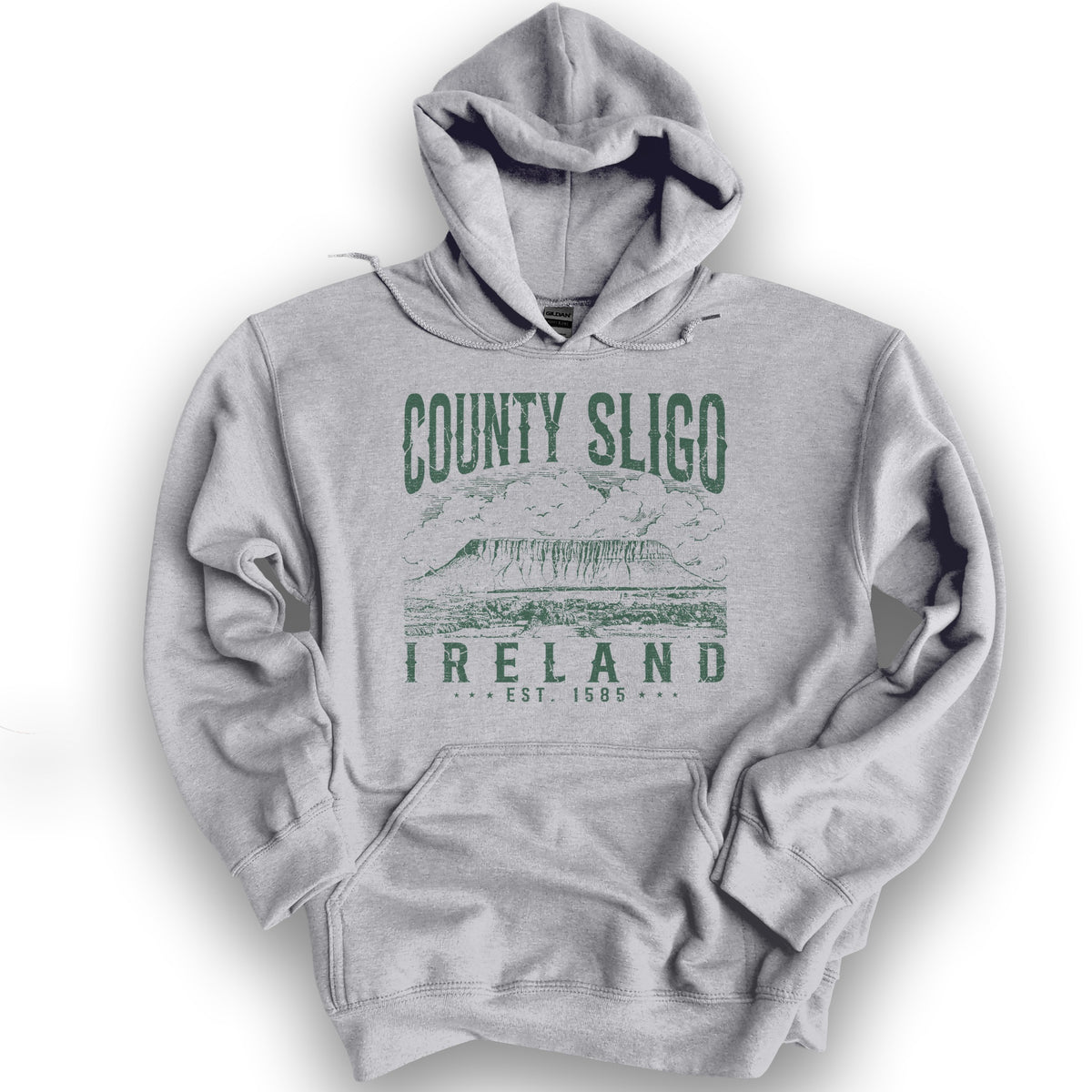 County Sligo Hoodie - Sport Grey