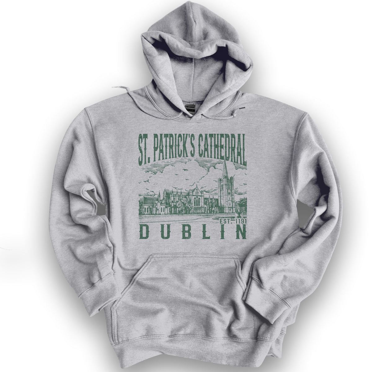 St. Patrick's Dublin Hoodie - Sport Grey