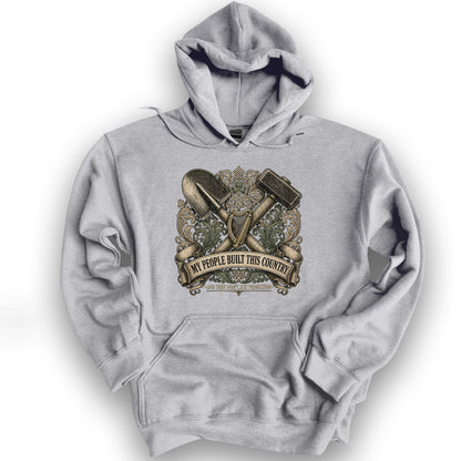 Irish Built Hoodie - Sport Grey