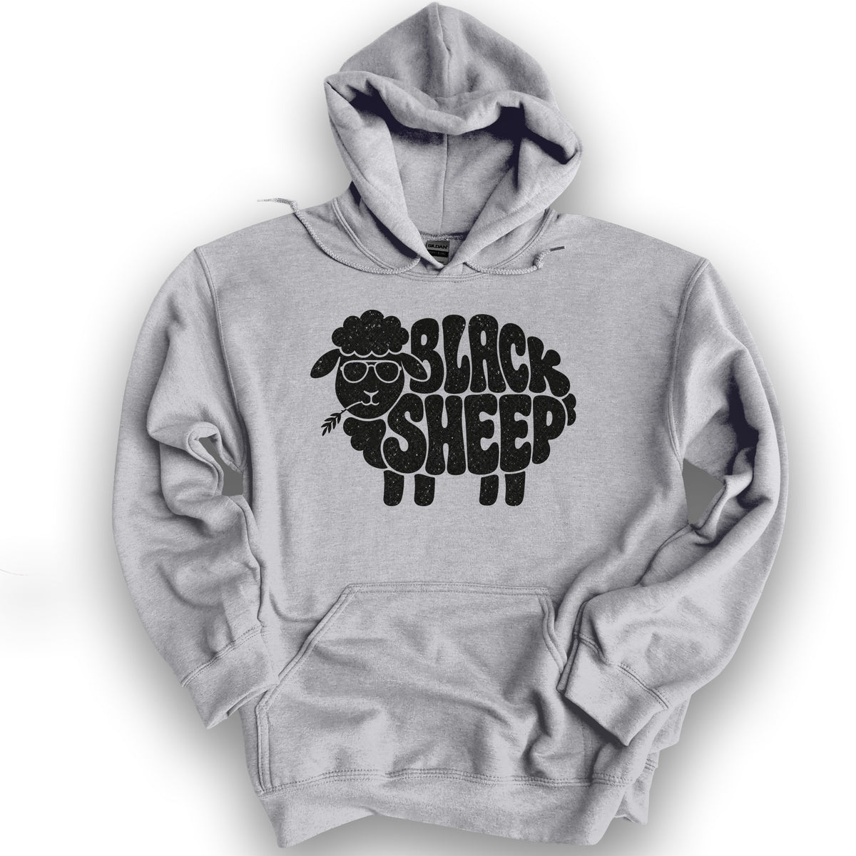 Black Sheep Text Hoodie