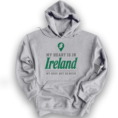 Heart Ireland Location Hoodie