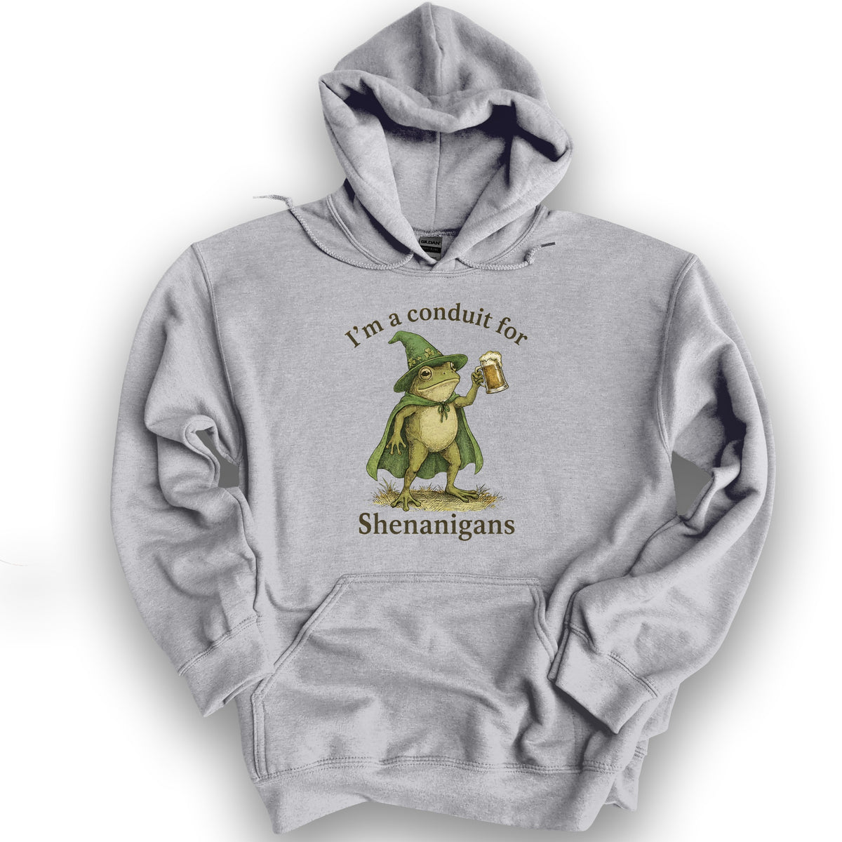 Frog Shenanigans Conduit Hoodie - Sport Grey