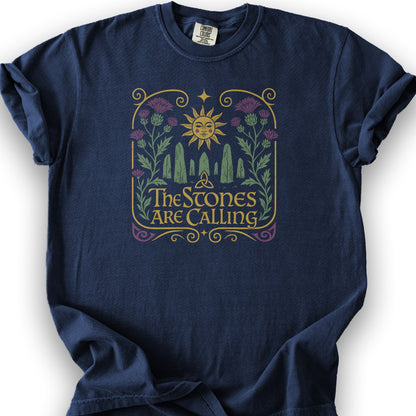 The Stones are Calling T-Shirt - True Navy