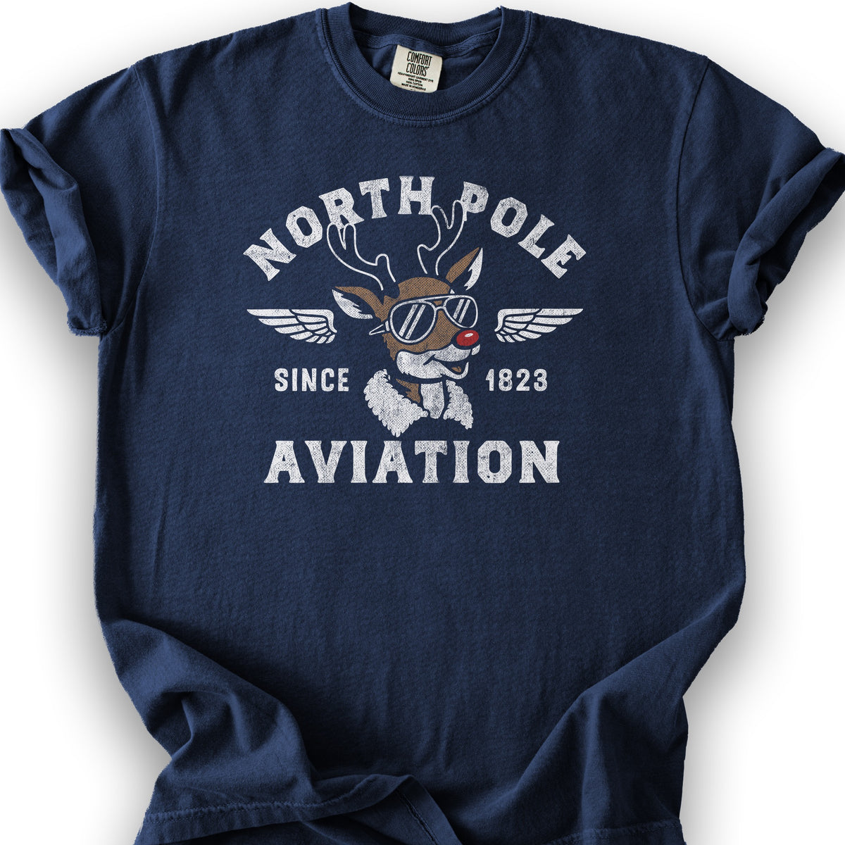 North Pole Aviation T-Shirt - True Navy