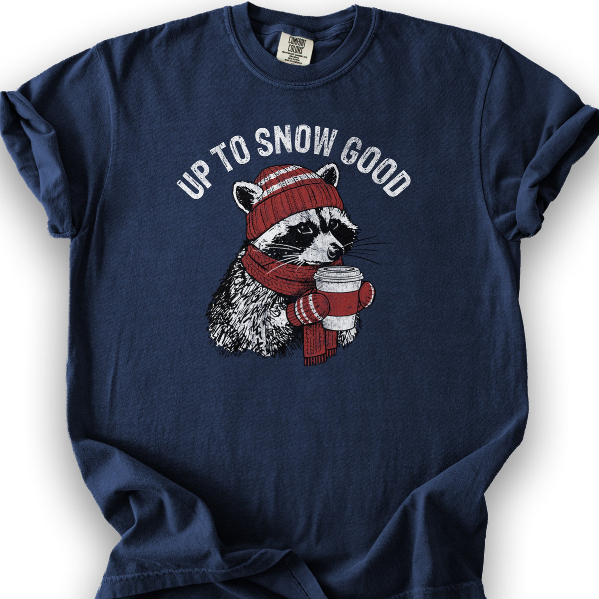 Up To Snow Good T-Shirt - True Navy