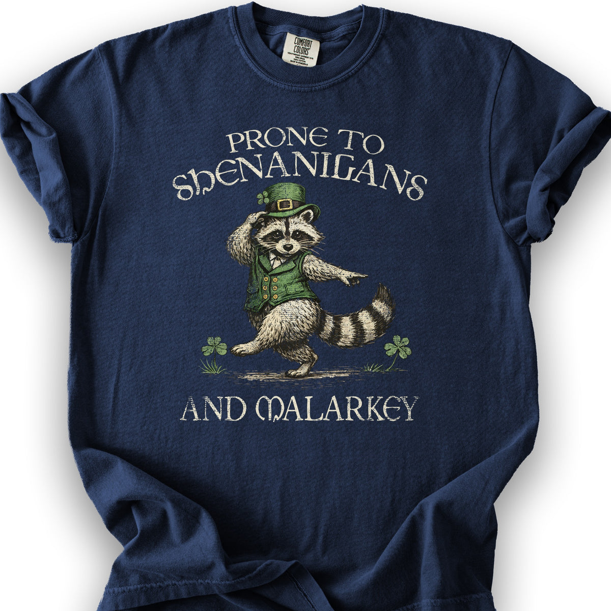 Shenanigans and Malarkey T-Shirt - True Navy