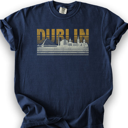Dublin Stripes T-Shirt - True Navy