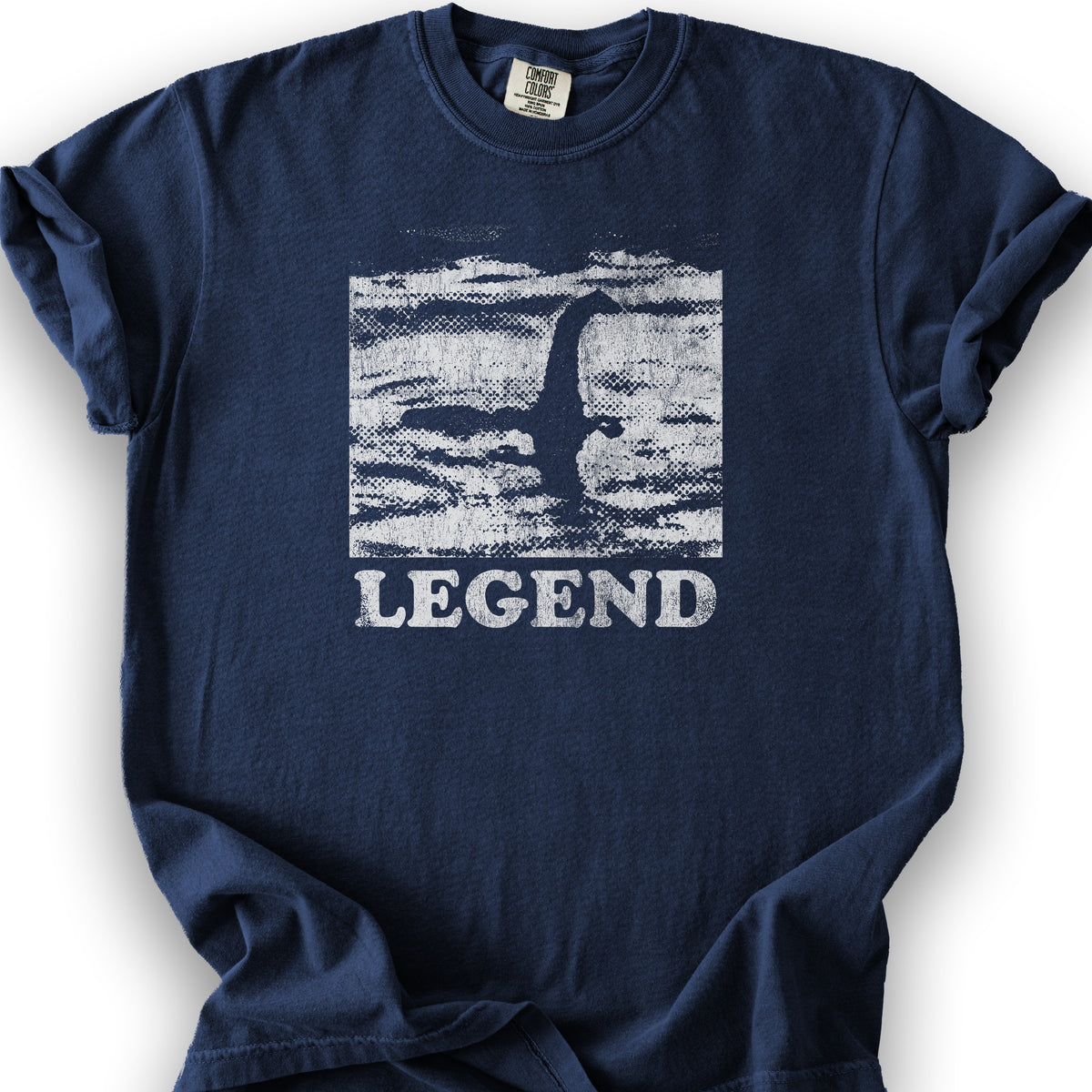 Loch Ness Legend T-Shirt - True Navy