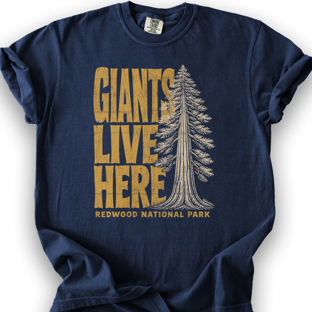 Redwood Giants T-Shirt - True Navy