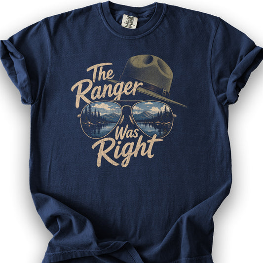 The Ranger Was Right V2 T-Shirt - True Navy