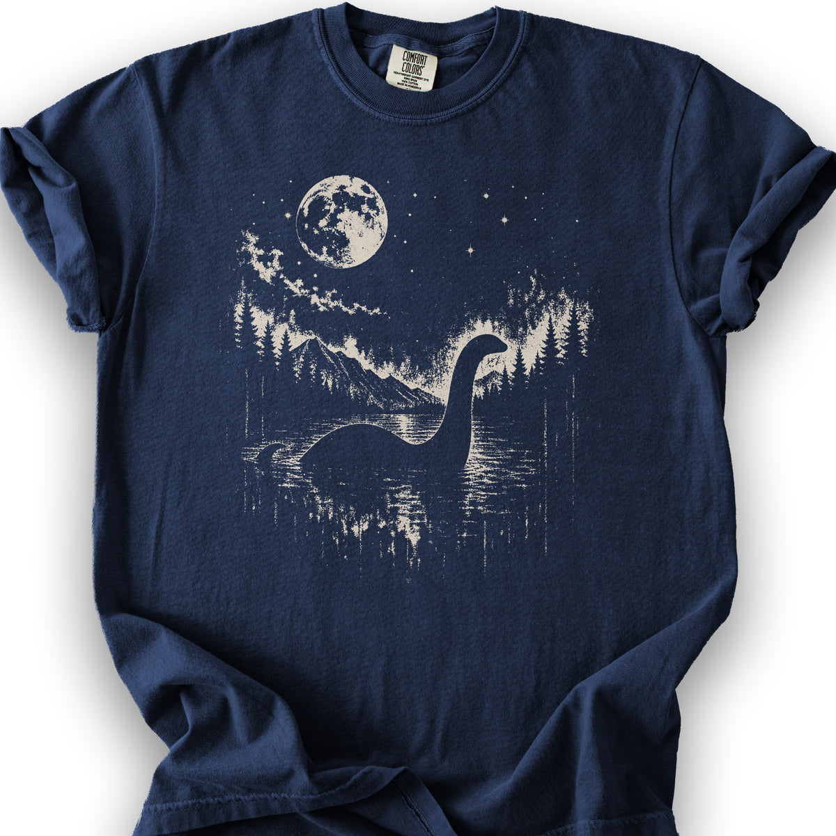 Loch Ness Mystic T-Shirt - True Navy